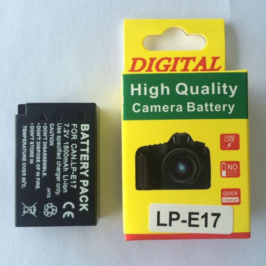 Canon Camera Eos R8 - 1500mAh LP-E17 LP E17 Li-ion Batterij