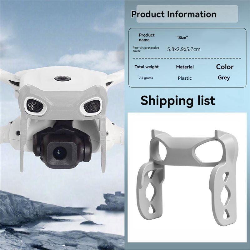 Drone Gimbal For Gopro - DT18 Gimbal Beschermingsbeugel Anti-Botsing Lensbeschermer Voorste