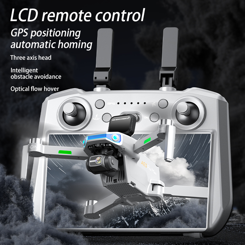 AE3 PRO Max NIEUWE LCD SC GPS  - Drone Gimbal 3 Axis recensie en prijs