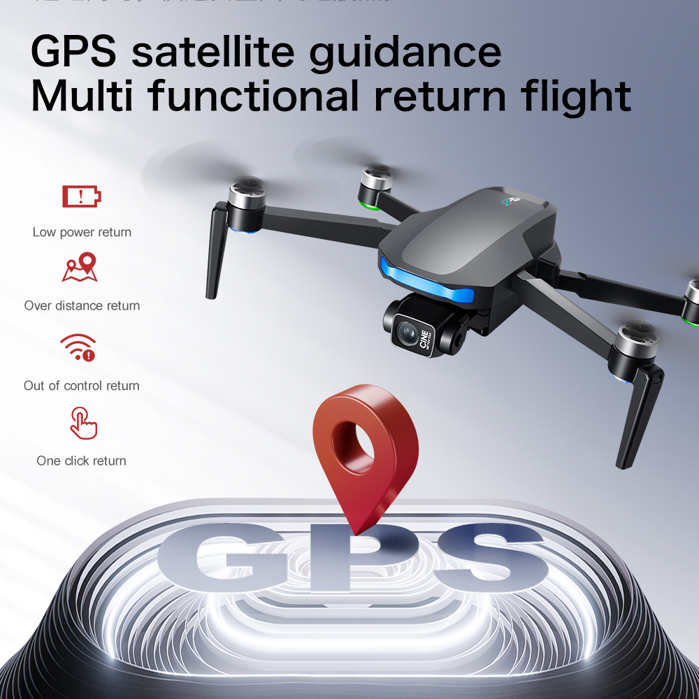 Nieuwe S-X1 MAX Drone GPS 8K P - Drone Gimbal 3 Axis recensie en prijs